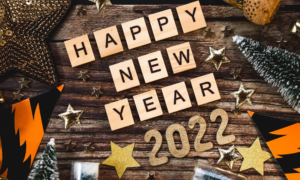 Happy New Year 2022 Party Casinos Board Example