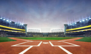 Grand,Baseball,Stadium,Field,Diamond,Daylight,View,,Modern,Public,Sport