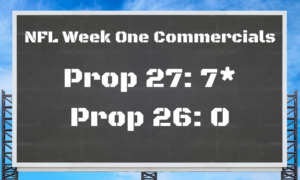 NFL Week One Commercials