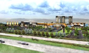 Photo of rendering of potential new Win-River Casino in California on story on possible relocation.