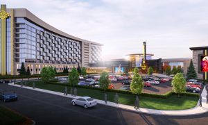 Rendering of the future Hard Rock Tejon