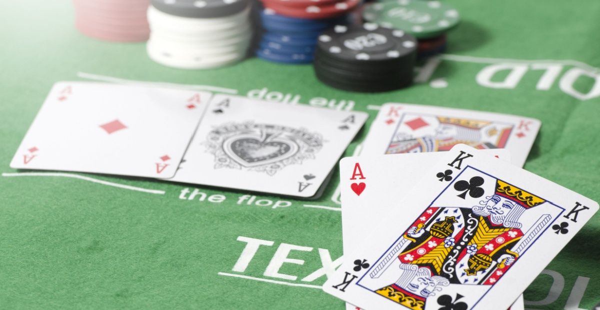 Poker table represents Senate Bill 549, which could eliminate CA card rooms