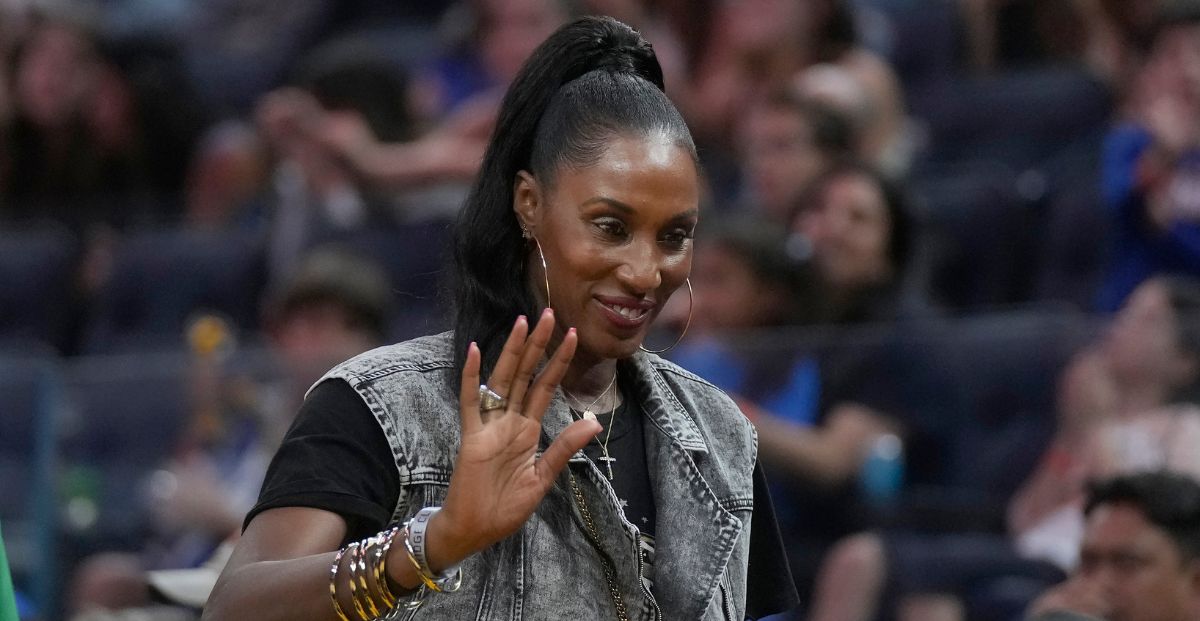 Lisa Leslie, LA Sparks legend, who endorsed DraftKings sports betting partnership with the WNBA