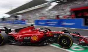 Scuderia Ferrari F1 car during a race in Japan. Ahead of Sunday's US Grand Prix in Austin, VGW's Global Poker and the Scuderia Ferrari F1 race team have launched a new branding campaign.