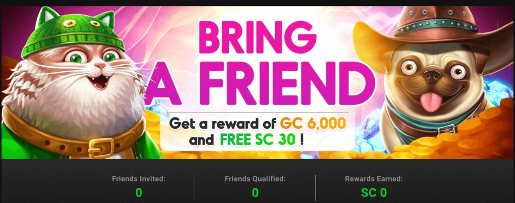 Refer-a-friend info at Pulsz