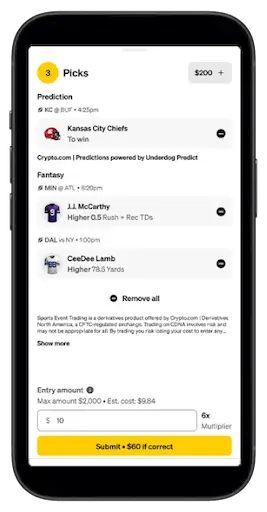 Underdog Predicts app