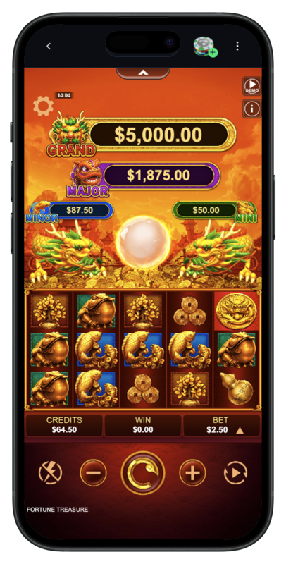 Horseplay Casino Fortune Treasure Slot