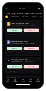 Gemini app crypto market