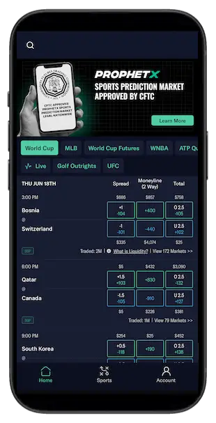 ProphetX app