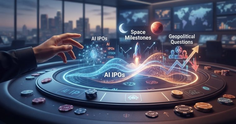Kalshi Traders Put $1.4M Behind AI IPO, Moon Landing and Geopolitical Markets